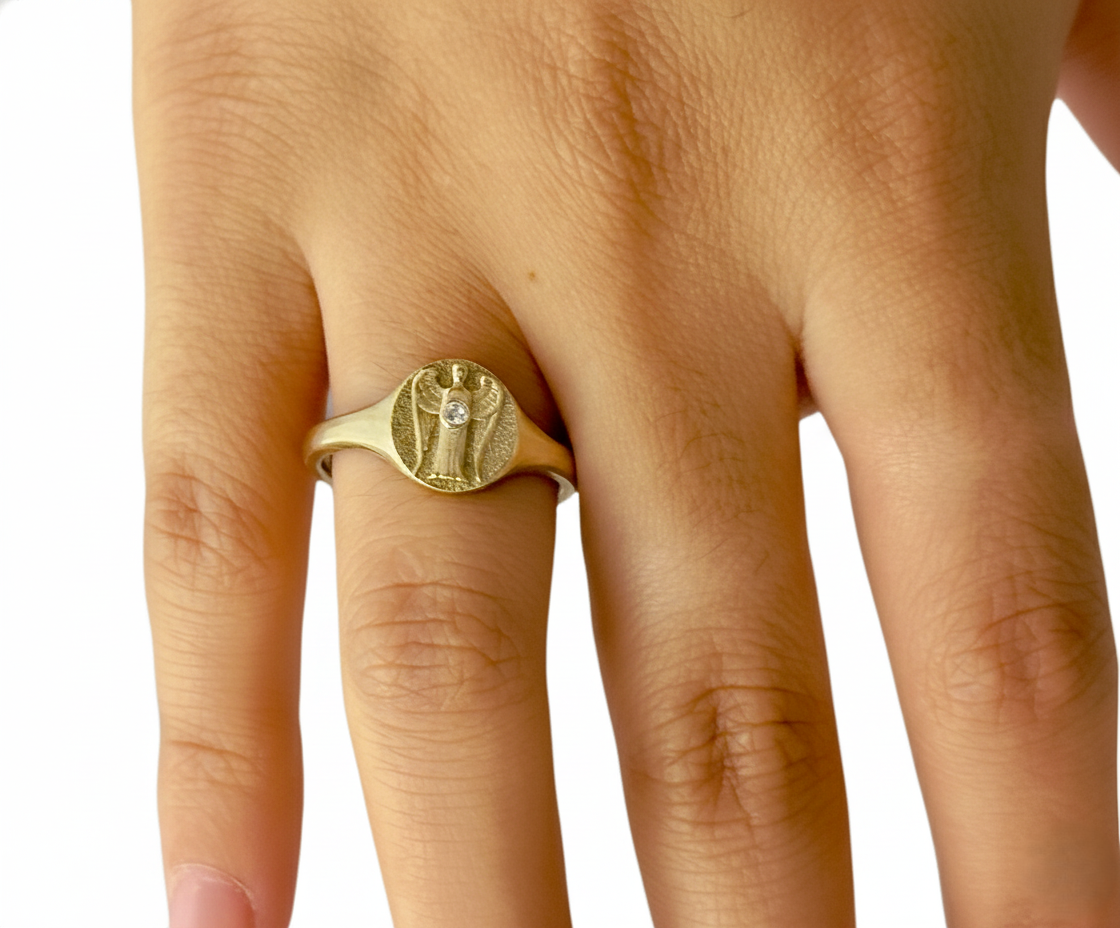 CELESTIAL GUIDE ANGEL RING