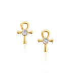 ANKH STUD EARRINGS