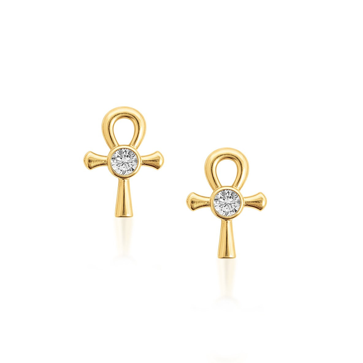 ANKH STUD EARRINGS