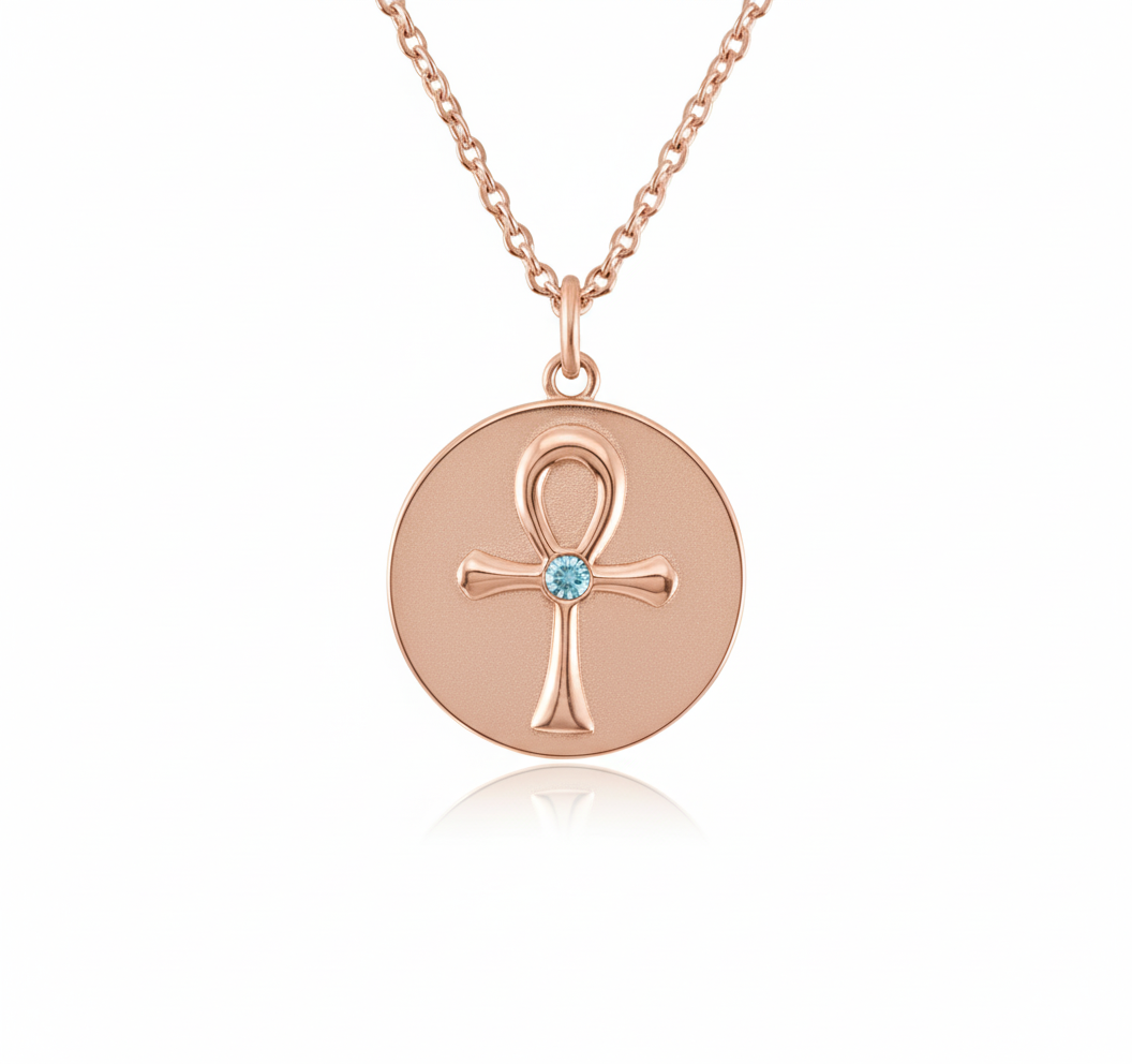 SACRED BREATH EGYPTIAN ANKH PENDANT