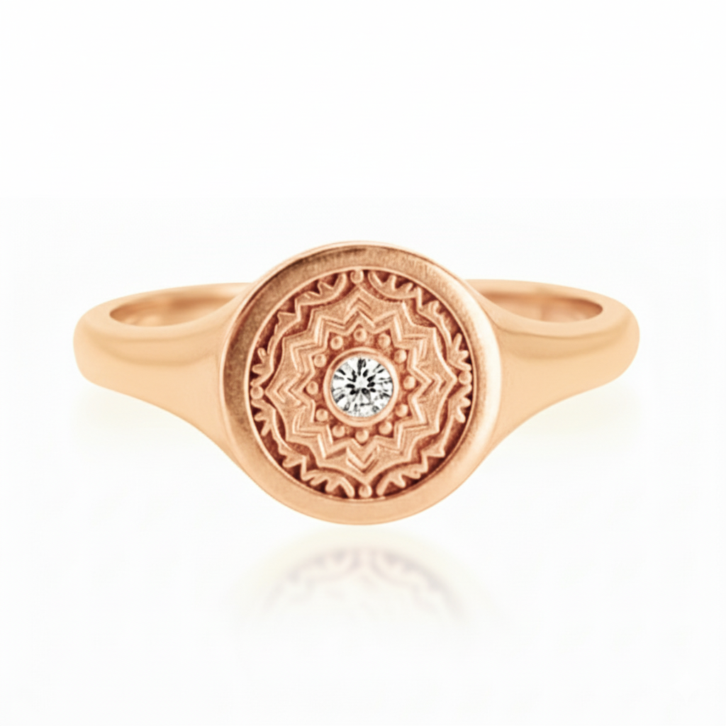 DIVINE BALANCE MANDALA RING