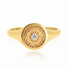 DIVINE BALANCE MANDALA RING
