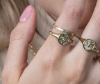 CIRCLE BAND STACKABLE RING