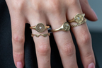 CIRCLE BAND STACKABLE RING