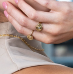THE CRESCENT MOONLIGHT PROTECTION RING