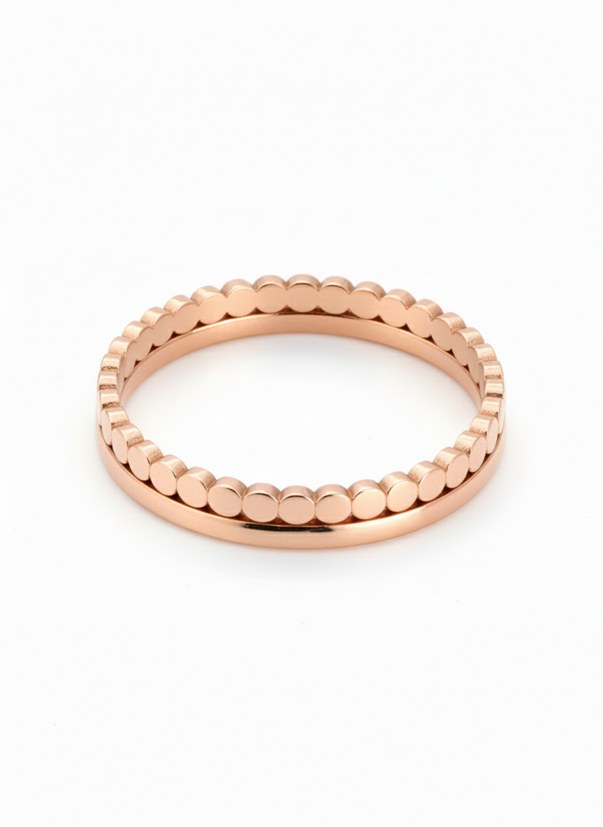 ETERNAL DOT STACKABLE RING