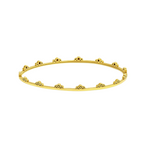 DOT CROWN BANGLE