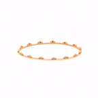 DOT CROWN BANGLE