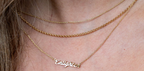 ENLIGHTEN SACRED WORD NECKLACE