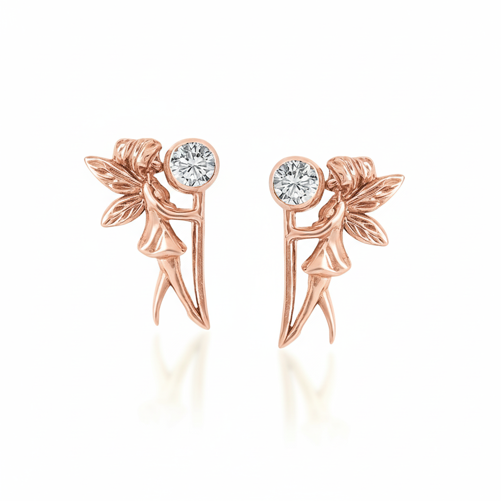WHISPERING GUIDE FAIRY STUD EARRINGS