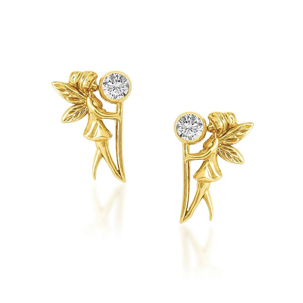 WHISPERING GUIDE FAIRY STUD EARRINGS