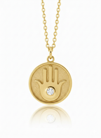 DIVINE PROTECTION HAMSA HAND PENDANT