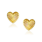 HEARTS OF LIGHT STUD EARRINGS