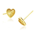 HEARTS OF LIGHT STUD EARRINGS