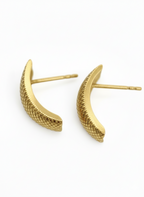 GOLDEN WEAVE STATEMENT STUDS