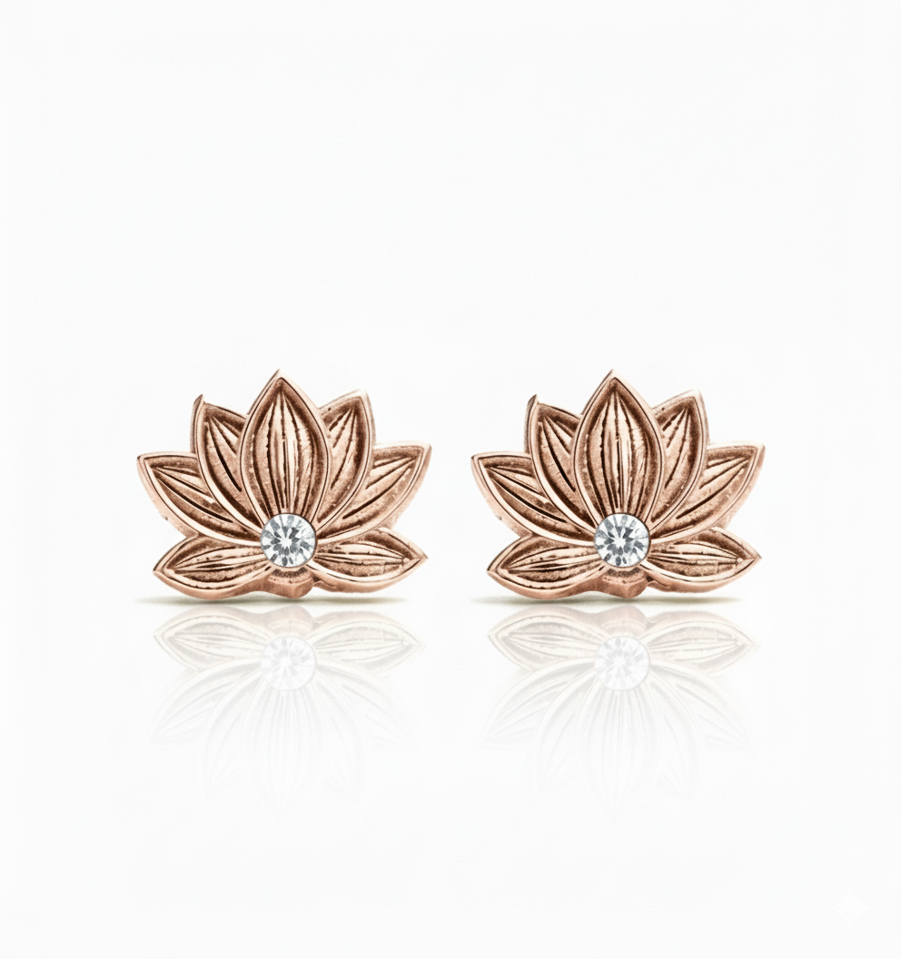 LOTUS BLOOM RENEWAL STUD EARRINGS