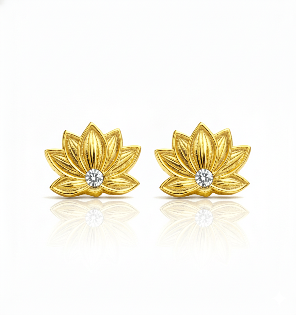 LOTUS BLOOM RENEWAL STUD EARRINGS