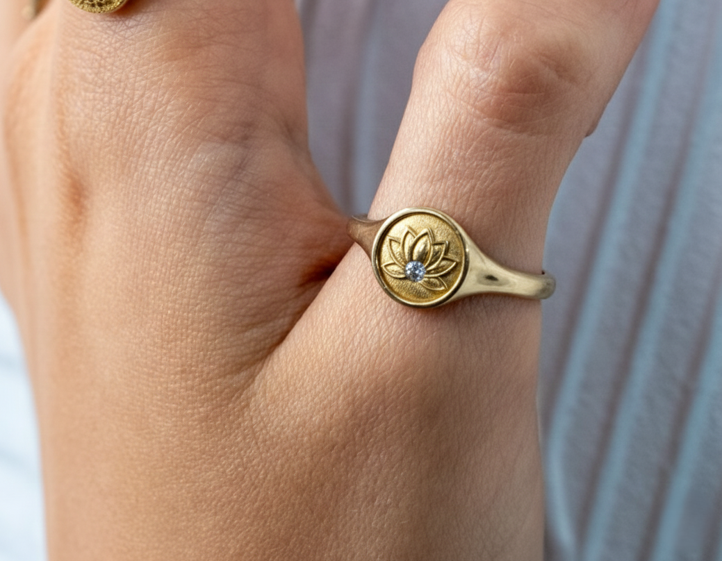 LOTUS BLOOM RENEWAL RING