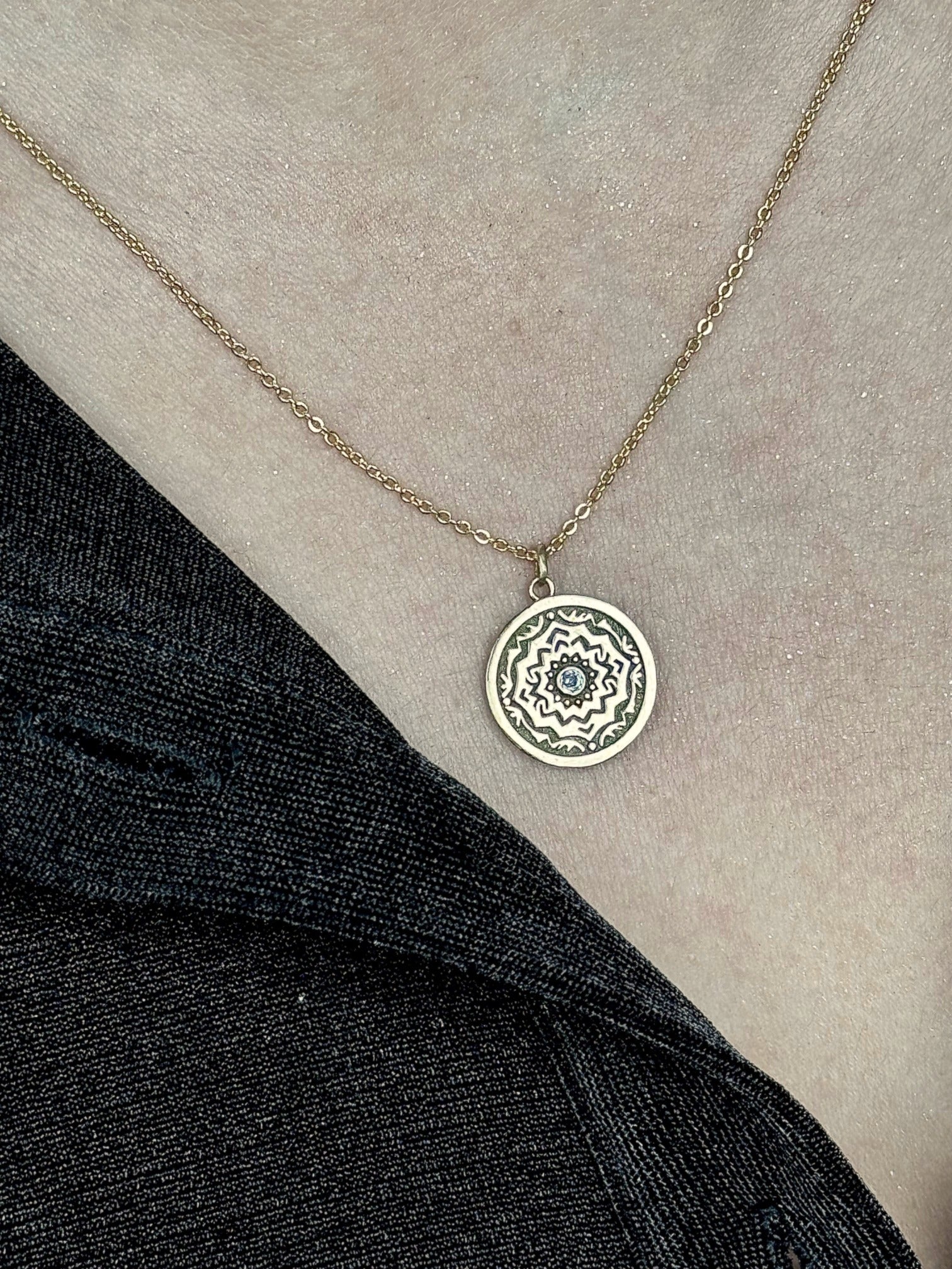 DIVINE BALANCE MANDALA PENDANT