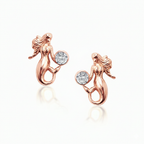 HIDDEN DEPTHS MERMAID STUD EARRINGS