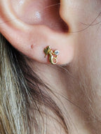 HIDDEN DEPTHS MERMAID STUD EARRINGS