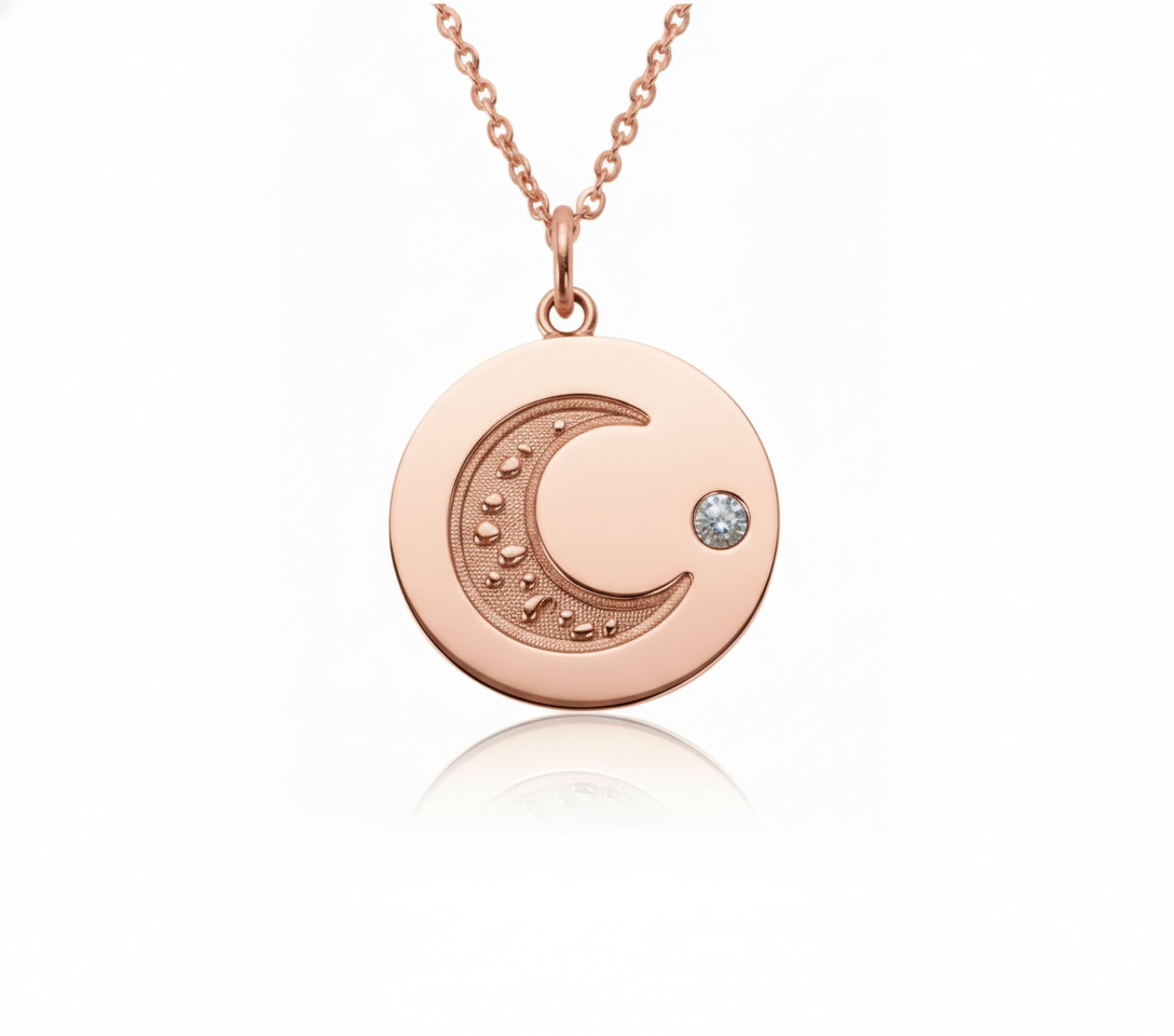 CRESCENT MOONLIGHT PROTECTION PENDANT