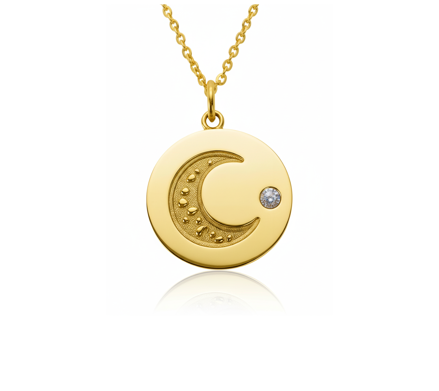 CRESCENT MOONLIGHT PROTECTION PENDANT