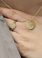 INNER PEACE OM SYMBOL PENDANT