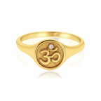 INNER PEACE OM SYMBOL RING