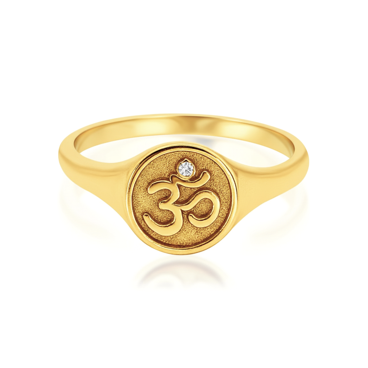 INNER PEACE OM SYMBOL RING