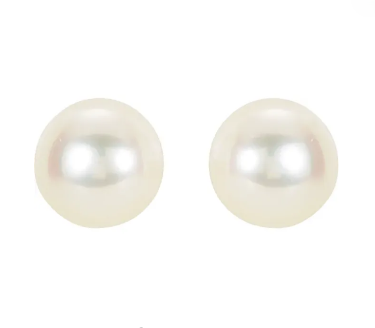 PEARL STUD EARRINGS