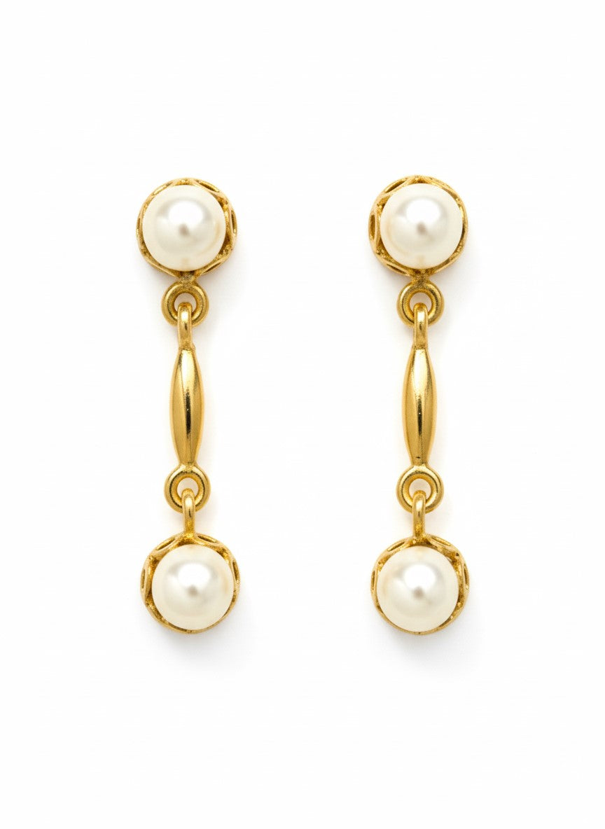 PEARL DROP EARRINGS