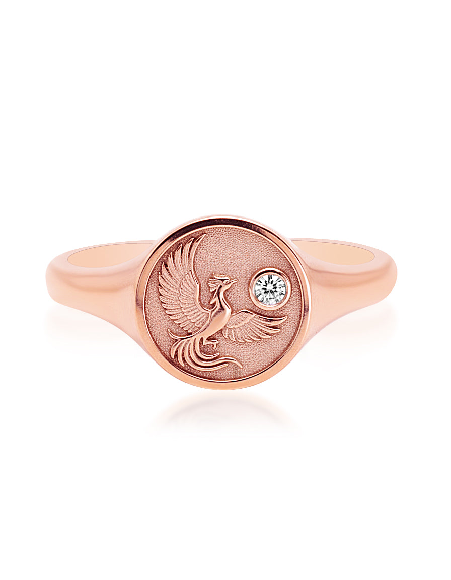 ETERNAL FLAME PHOENIX RING