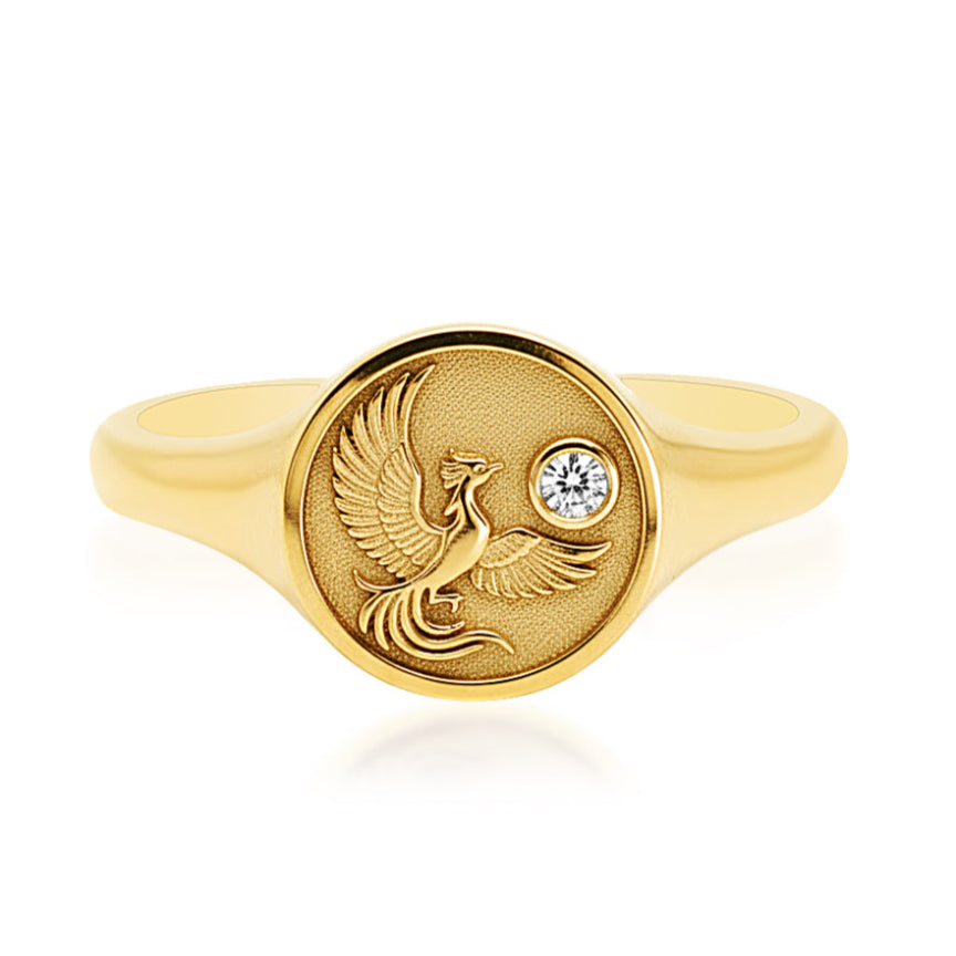 ETERNAL FLAME PHOENIX RING