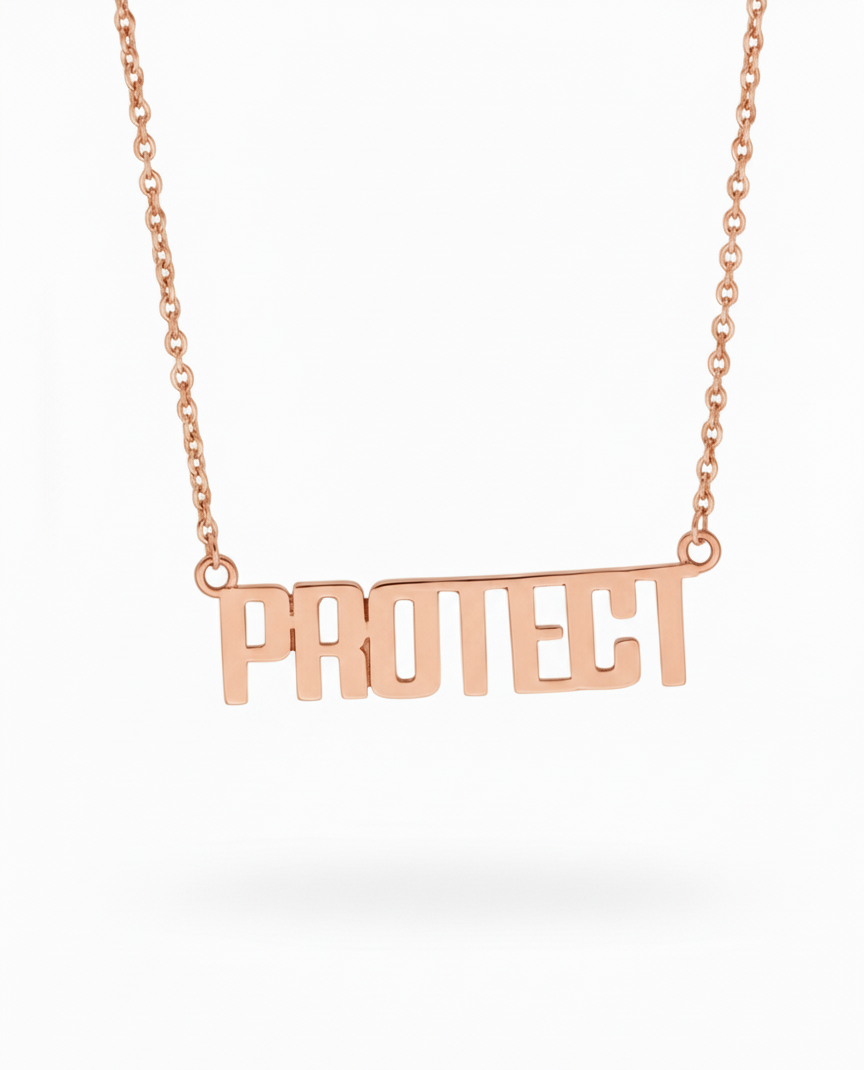 PROTECT SACRED WORD NECKLACE