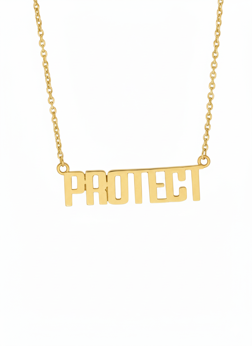 PROTECT SACRED WORD NECKLACE