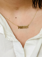 PROTECT SACRED WORD NECKLACE