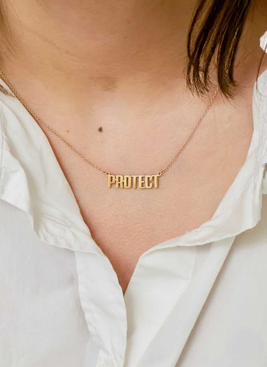 PROTECT SACRED WORD NECKLACE
