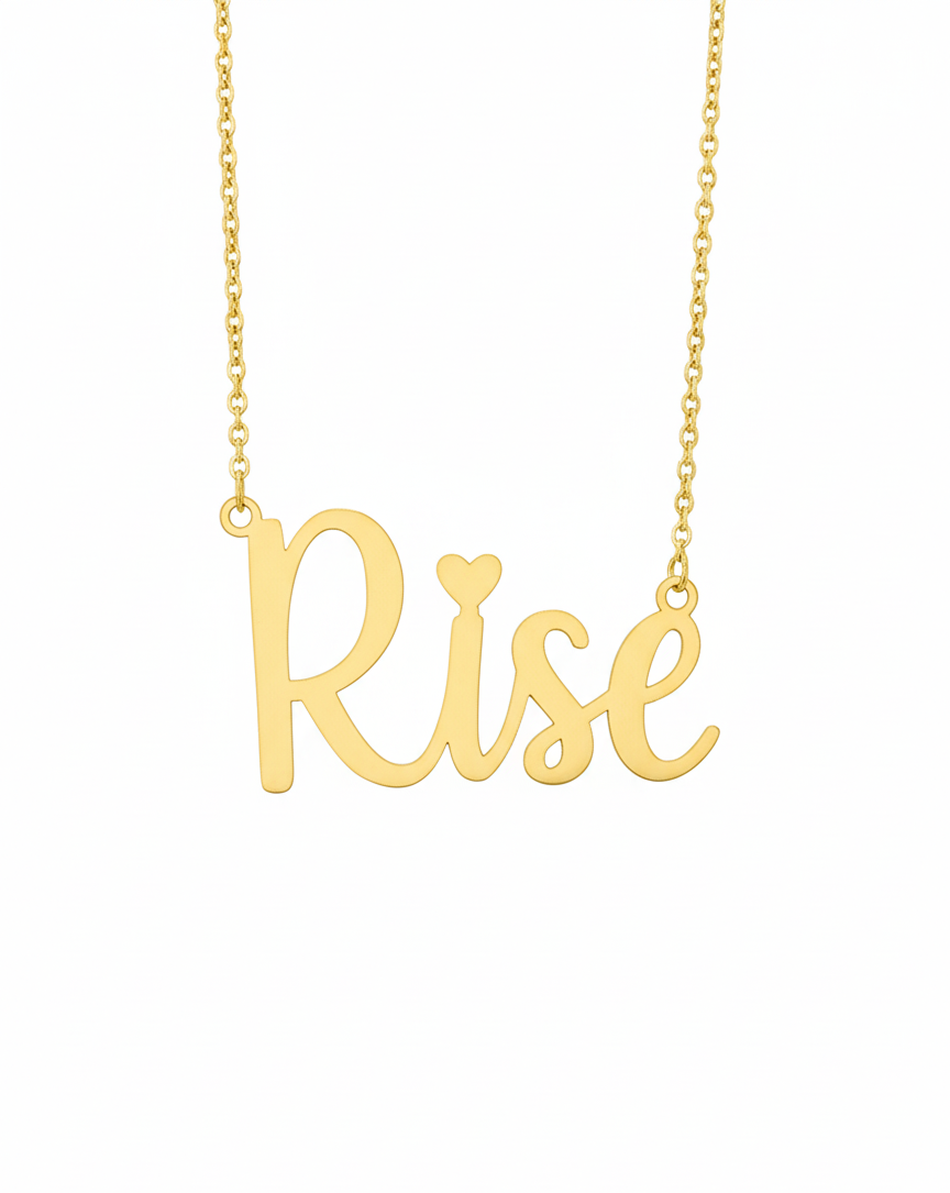 THE RISE NAME NECKLACE