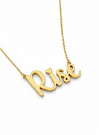 THE RISE NAME NECKLACE