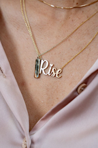 THE RISE NAME NECKLACE