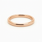 ROUND BAND STACKABLE RING