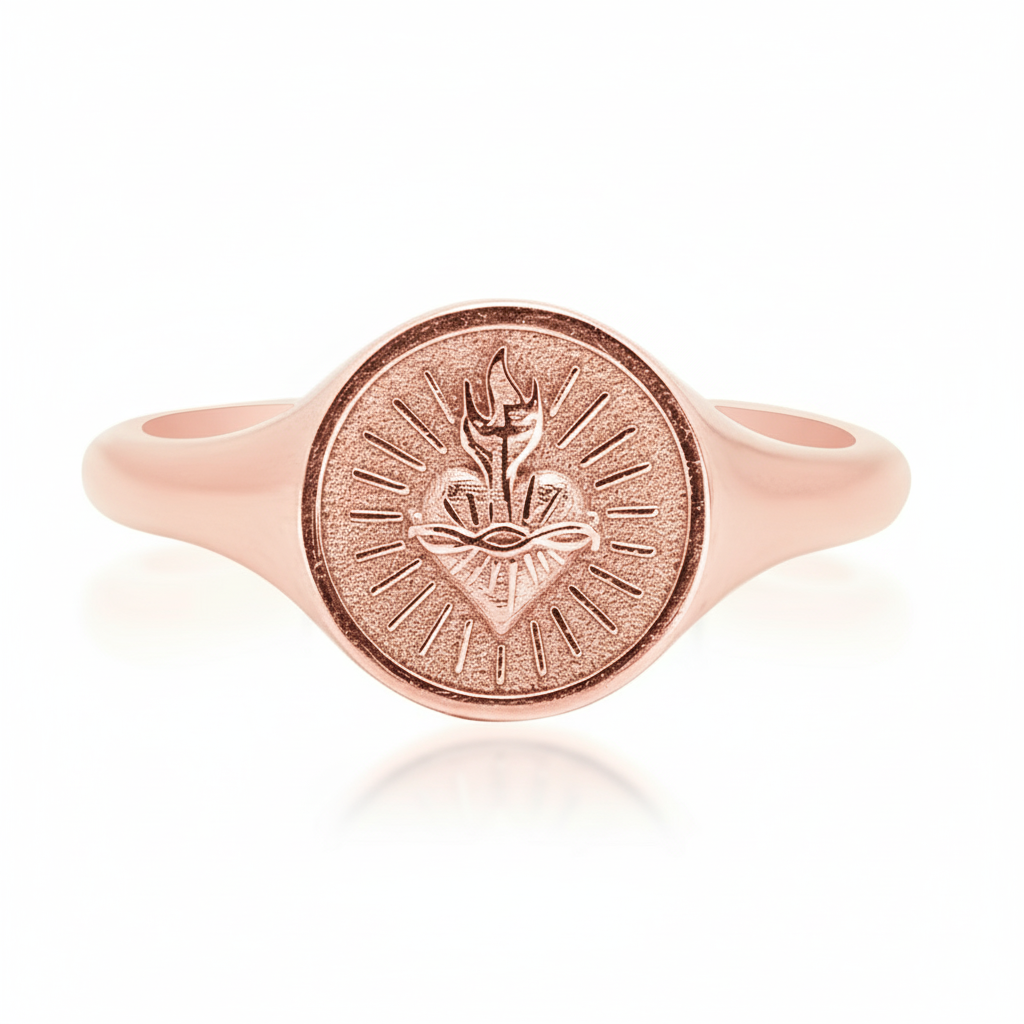 THE AWAKENED PATH — SACRED HEART RING