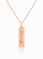 SIGNATURE TAG NECKLACE