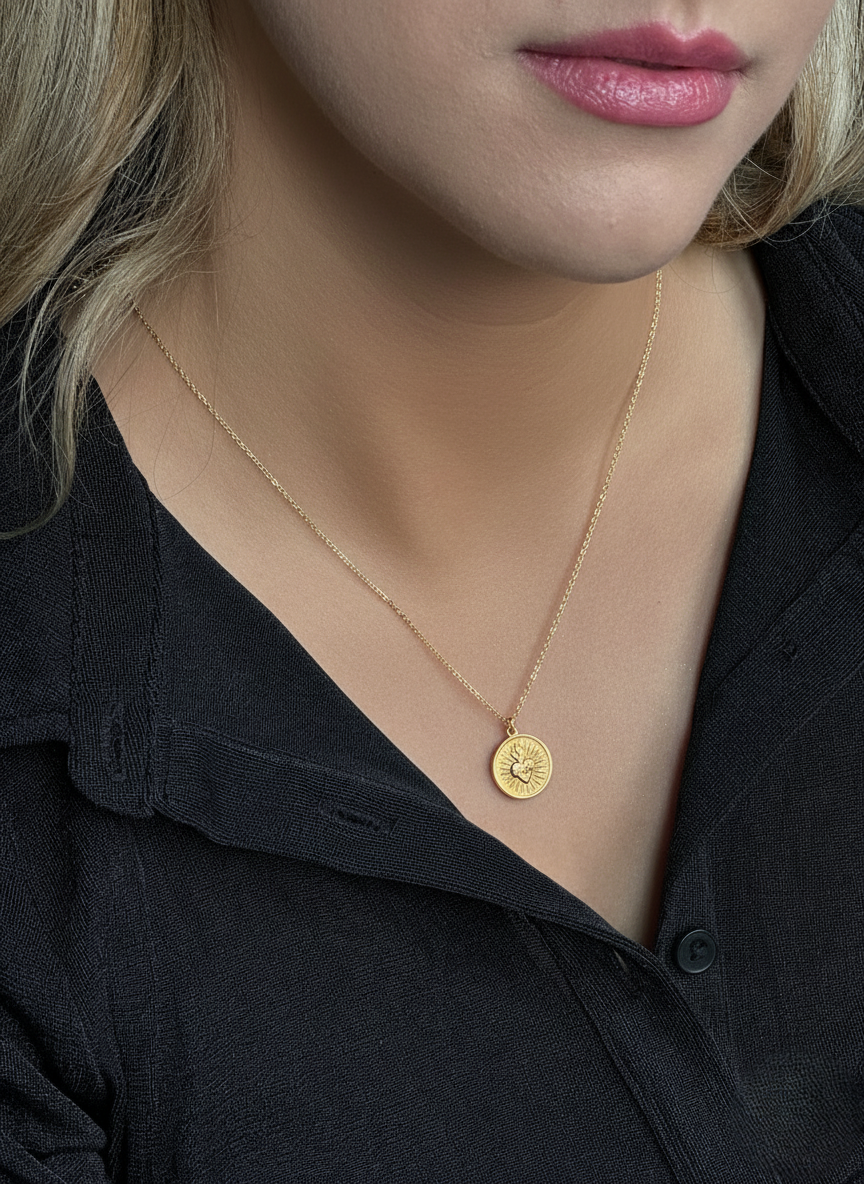 THE AWAKENED PATH SACRED HEART PENDANT