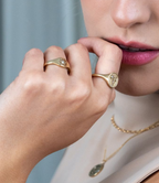 INNER LIGHT SMALL MANDALA RING