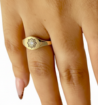 INNER LIGHT SMALL MANDALA RING