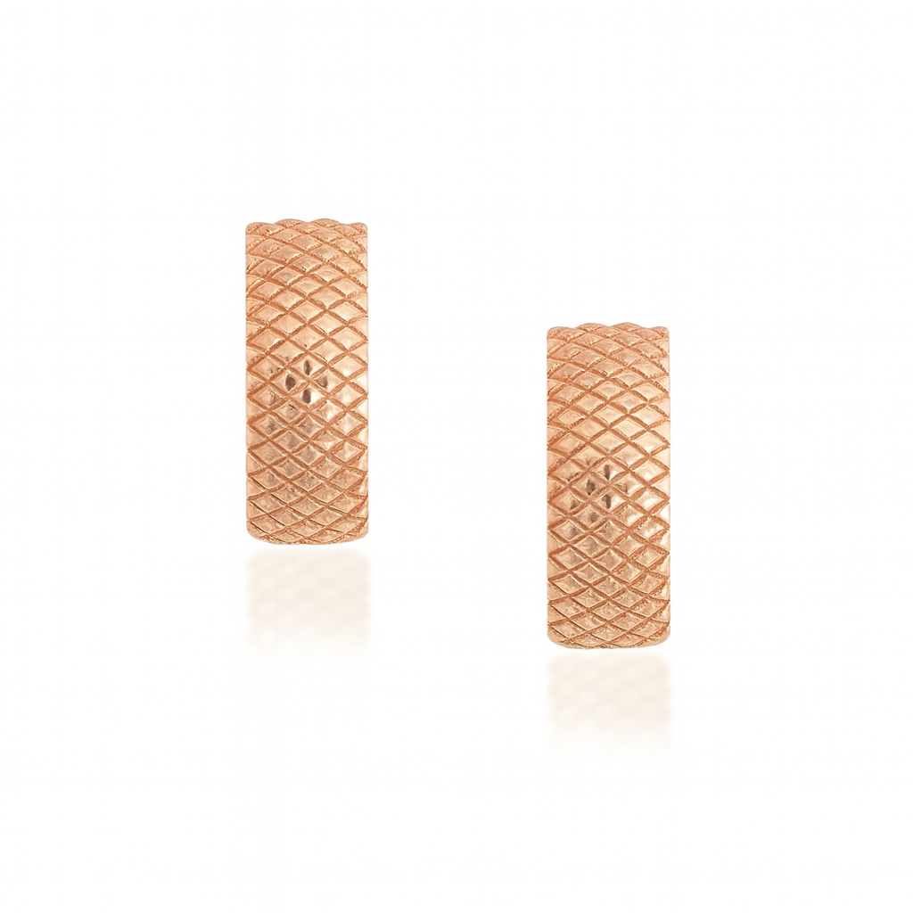 GOLDEN WEAVE STUDS