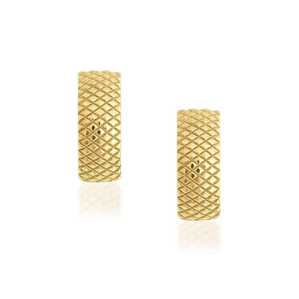 GOLDEN WEAVE STUDS