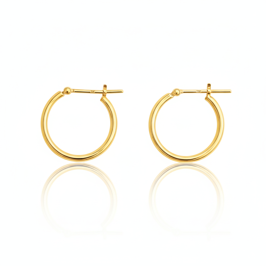 PURE HARMONY HOOP EARRINGS